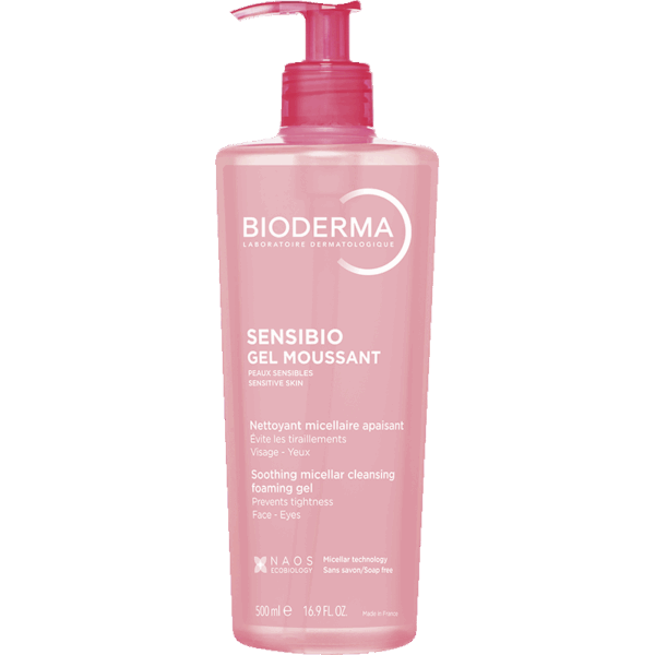 Bioderma Sensibio Gel Moussant frasco 500 ml